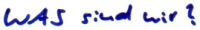was_sind_wir